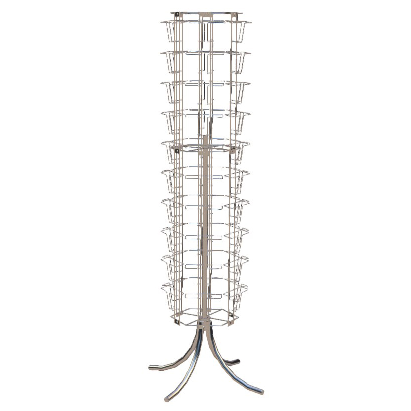 Стойка для открыток 6-ти сторонняя Сот1, 60 ячеек А5 Стойка для открыток 6-ти сторонняя Сот1, 60 ячеек А5